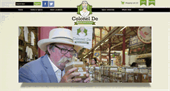 Desktop Screenshot of colonelde.com